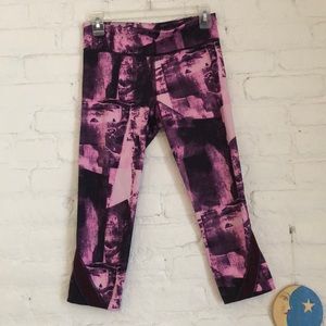 Under Armour Pink Patterned Leggings